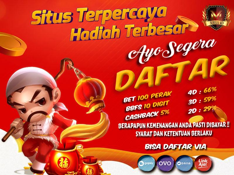 Mega4D: Memimpin Permainan Togel Online, Live Casino, dan Situs Slot Online Terpercaya No 1 - Mengenal lebih jauh tentang Mega4D, Agen Togel Online, Live Casino Online, dan Situs Slot Online Terpercaya di Indonesia, adalah bagian penting bagi siapa saja yang ingin mengoptimalkan pengalaman bermain judi online mereka