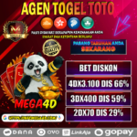 Mega4D » Agen Togel Online Terbaik Hadiah Terbesar 4D 10 Juta